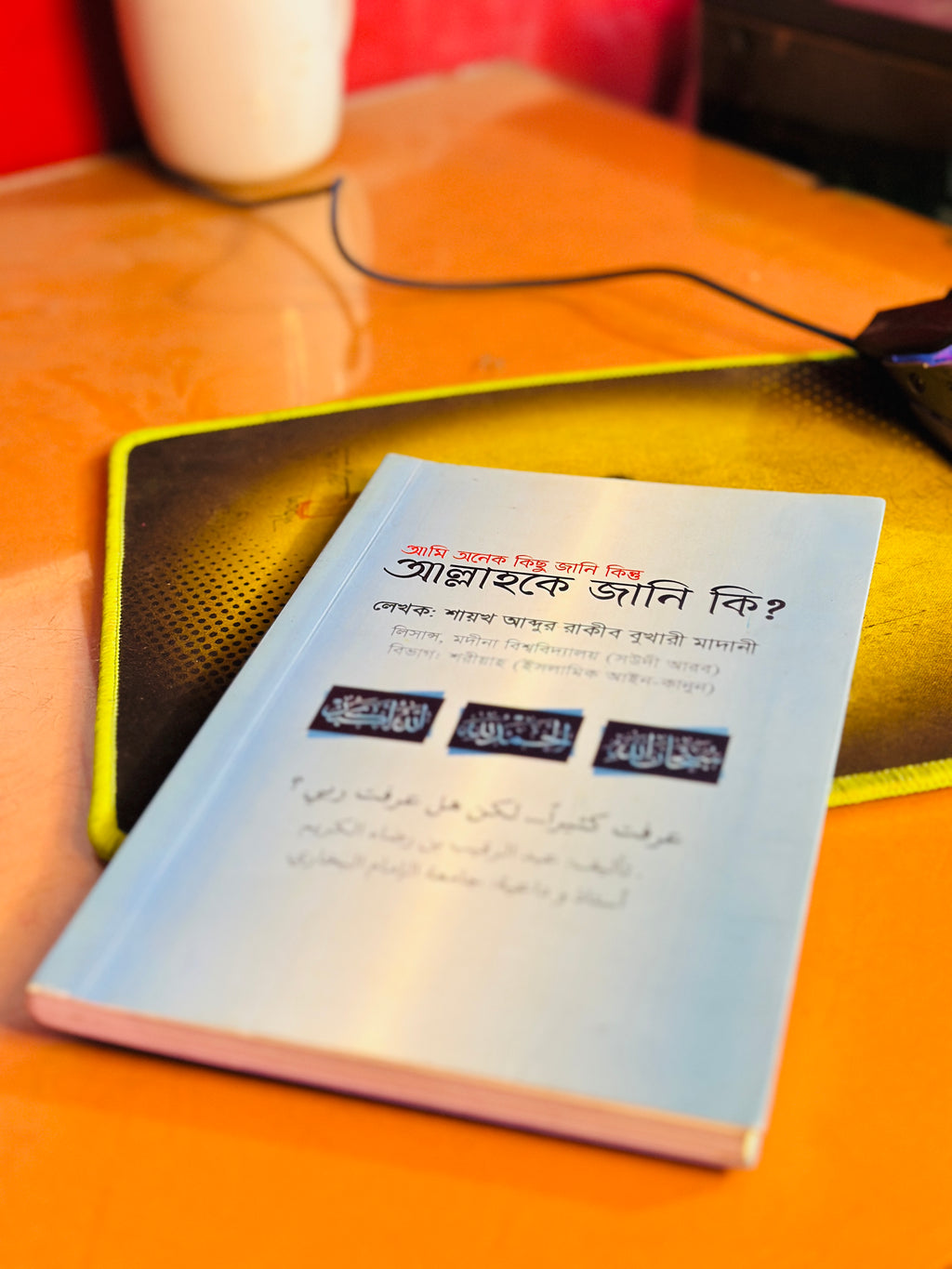 আমি অনেক কিছু জানি কিন্তু আল্লাহকে জানি কি? লেখক: শায়খ আব্দুল রাকীব বুখারী মাদানী